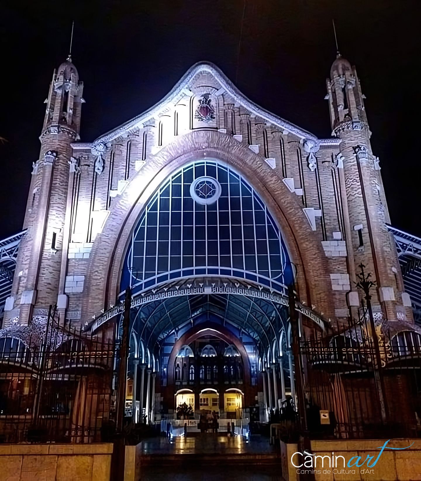 Ruta nocturna Camins Modernistes, 22h. 7 Camins Modernistes nocturna