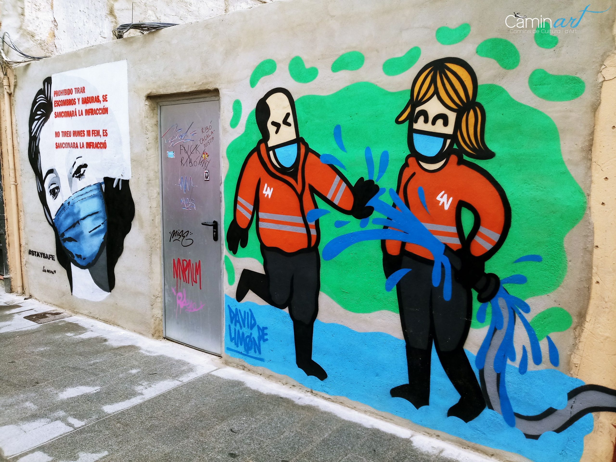 Street Art Tour barrio del Carmen 2 Street Art Carmen scaled