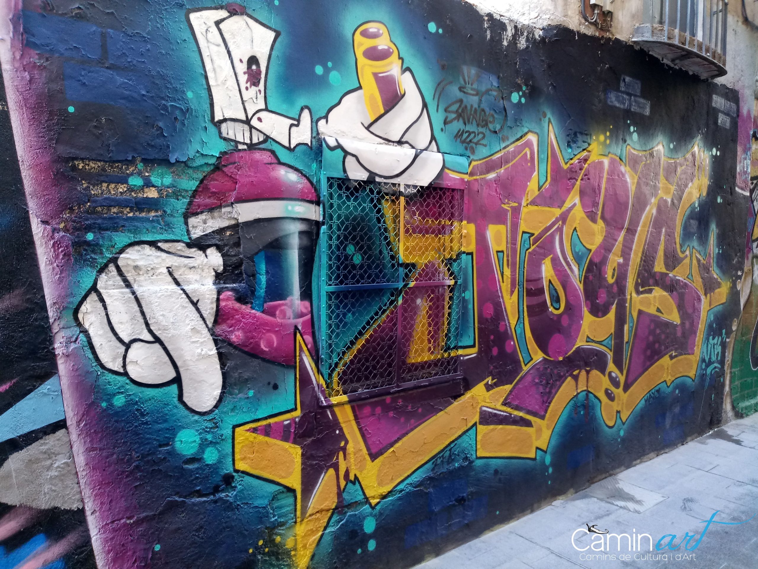 Ruta por el arte urbano y los grafitis del Carmen Ruta por el arte urbano y los grafitis del Carmen