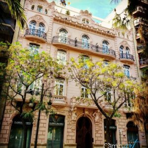 Camins Modernistes Valencia ruta Ensanche Noble palacetes burguesía