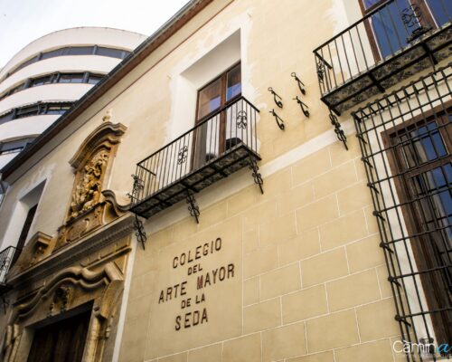 Museo Seda Valencia CaminArt Ruta Seda Valencia barrio Velluters Colegio Arte Mayor Seda Lonja